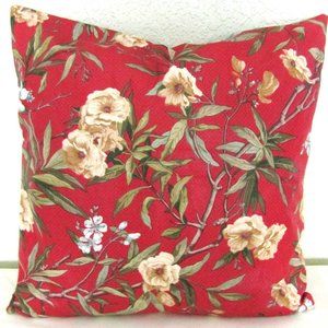 Holiday Cushion cover throw set of 2 pillow cushion cover Green/ Red/ Beige